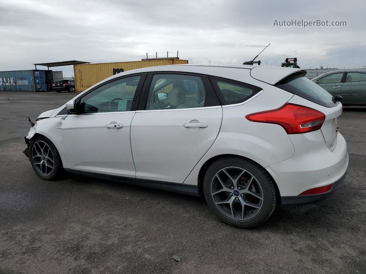 2016 Ford Focus Titanium Blue vin: 1FADP3N25GL307915