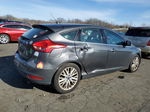 2017 Ford Focus Titanium Серый vin: 1FADP3N25HL287280