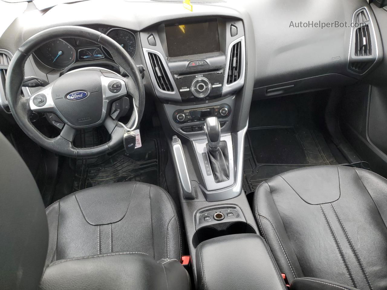 2013 Ford Focus Titanium Белый vin: 1FADP3N26DL132053