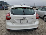 2013 Ford Focus Titanium Белый vin: 1FADP3N26DL132053