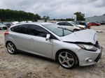 2014 Ford Focus Titanium Серебряный vin: 1FADP3N26EL192156