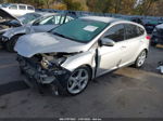 2014 Ford Focus Titanium Серый vin: 1FADP3N26EL363519