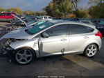 2014 Ford Focus Titanium Серый vin: 1FADP3N26EL363519