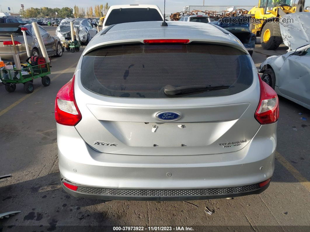 2014 Ford Focus Titanium Серый vin: 1FADP3N26EL363519