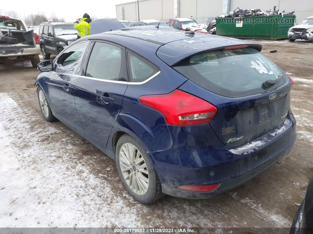 2017 Ford Focus Titanium Blue vin: 1FADP3N26HL233373