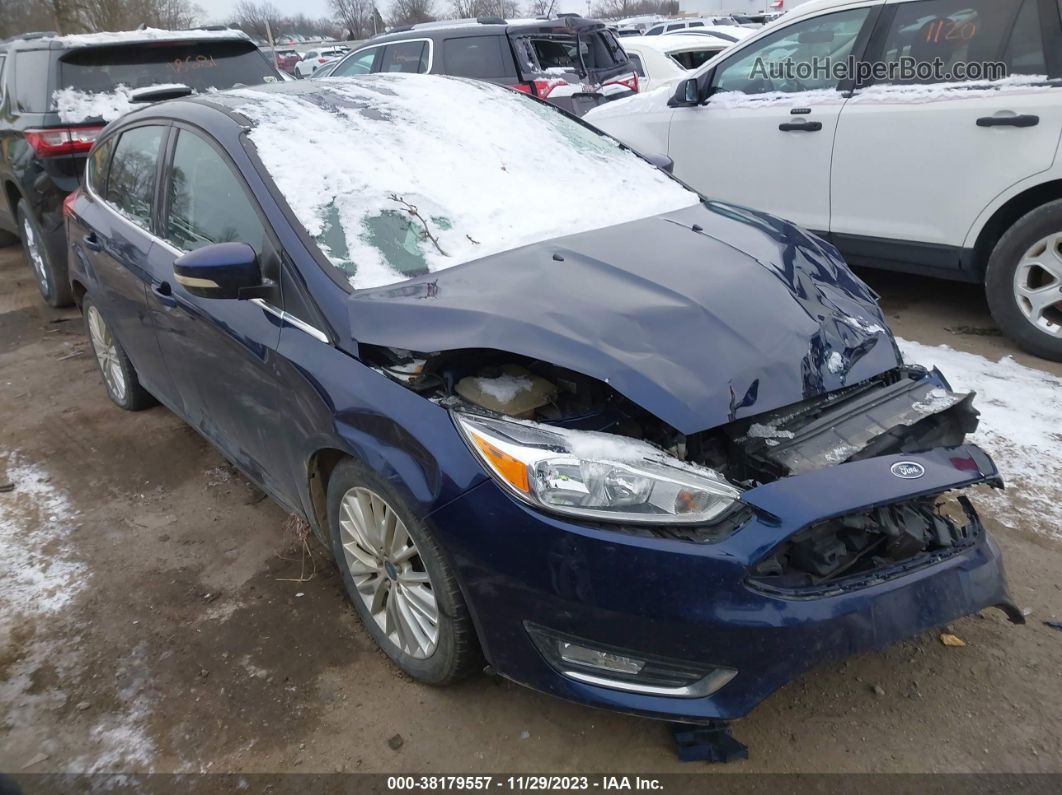 2017 Ford Focus Titanium Blue vin: 1FADP3N26HL233373