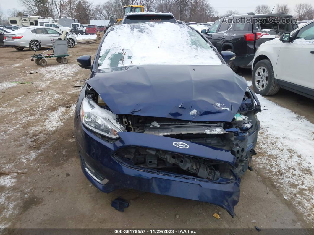 2017 Ford Focus Titanium Blue vin: 1FADP3N26HL233373