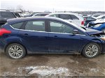 2017 Ford Focus Titanium Blue vin: 1FADP3N26HL233373