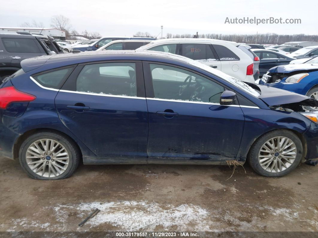 2017 Ford Focus Titanium Blue vin: 1FADP3N26HL233373