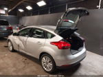 2017 Ford Focus Titanium Silver vin: 1FADP3N26HL265966