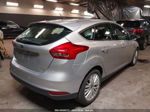 2017 Ford Focus Titanium Серебряный vin: 1FADP3N26HL265966