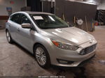 2017 Ford Focus Titanium Silver vin: 1FADP3N26HL265966