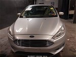 2017 Ford Focus Titanium Серебряный vin: 1FADP3N26HL265966