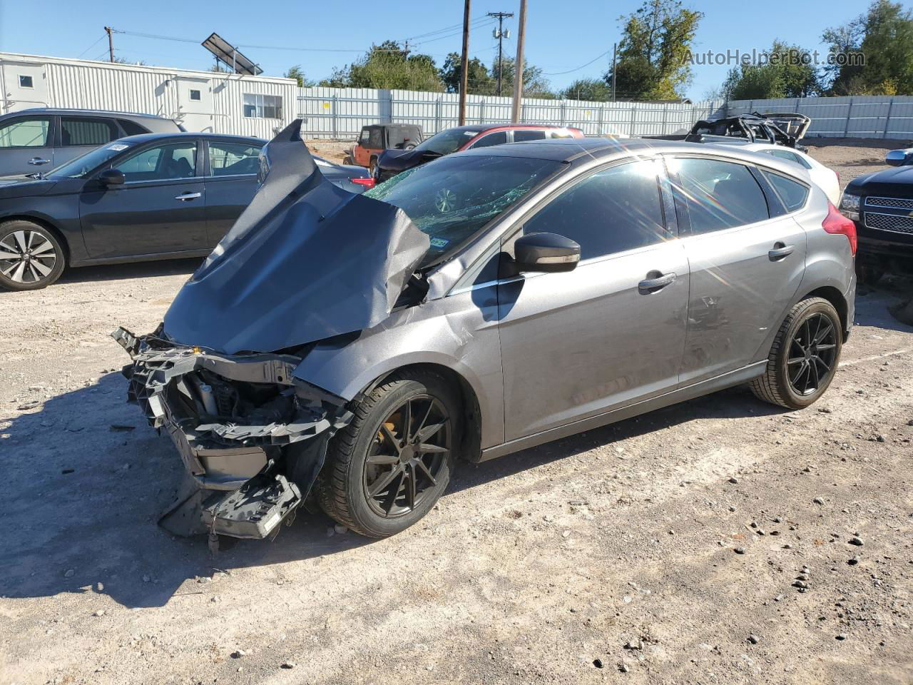 2013 Ford Focus Titanium Silver vin: 1FADP3N27DL270717