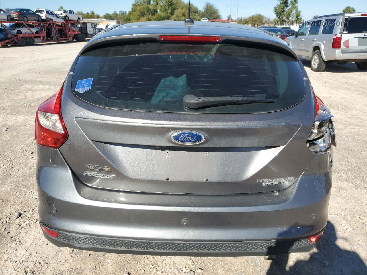 2013 Ford Focus Titanium Silver vin: 1FADP3N27DL270717