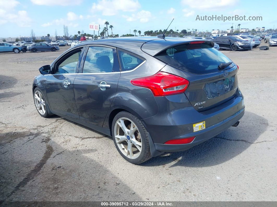 2015 Ford Focus Titanium Gray vin: 1FADP3N27FL344298