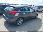 2015 Ford Focus Titanium Gray vin: 1FADP3N27FL344298