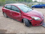 2013 Ford Focus Titanium Red vin: 1FADP3N28DL139831