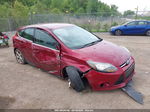 2013 Ford Focus Titanium Red vin: 1FADP3N28DL139831