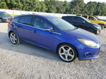 2013 Ford Focus Titanium Blue vin: 1FADP3N28DL220473