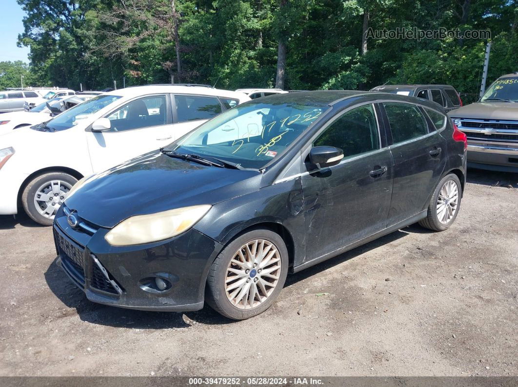 2013 Ford Focus Titanium Black vin: 1FADP3N28DL330309