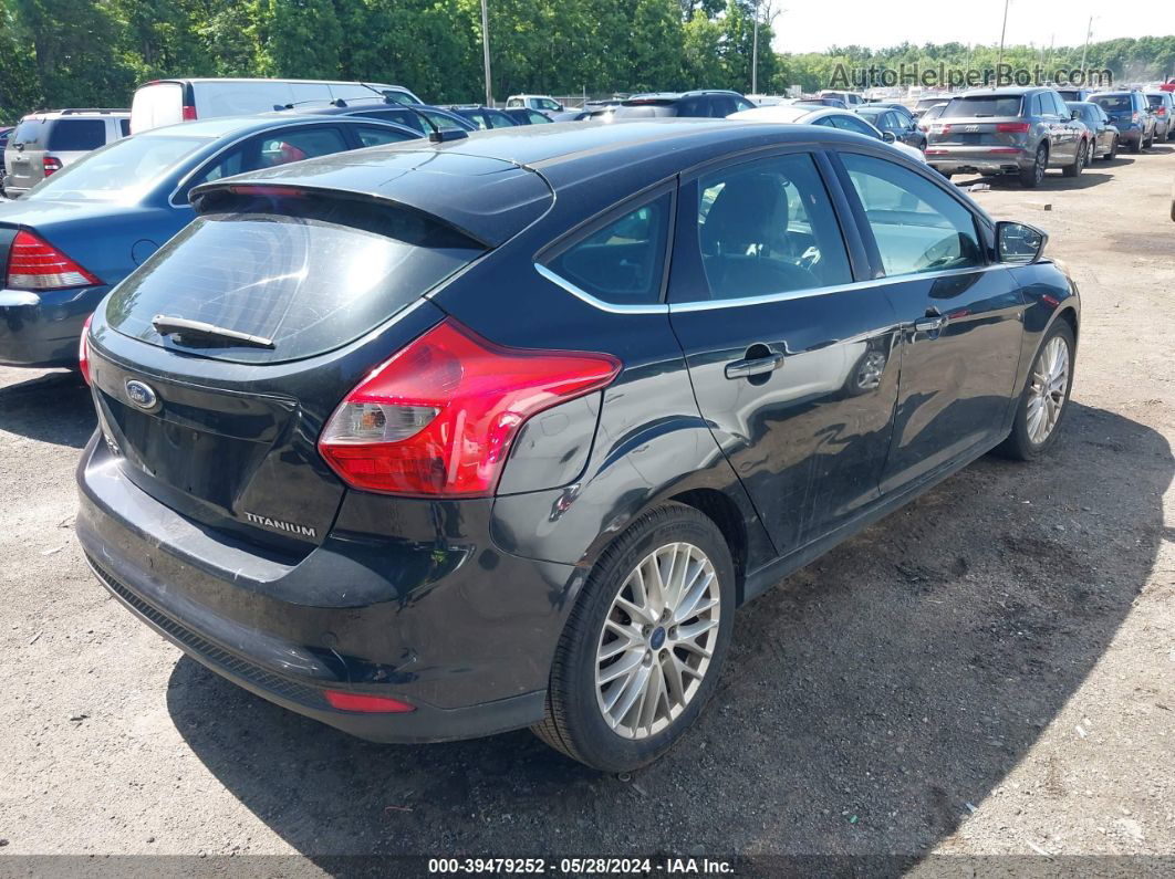 2013 Ford Focus Titanium Black vin: 1FADP3N28DL330309