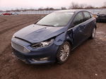 2018 Ford Focus Titanium Blue vin: 1FADP3N28JL290082