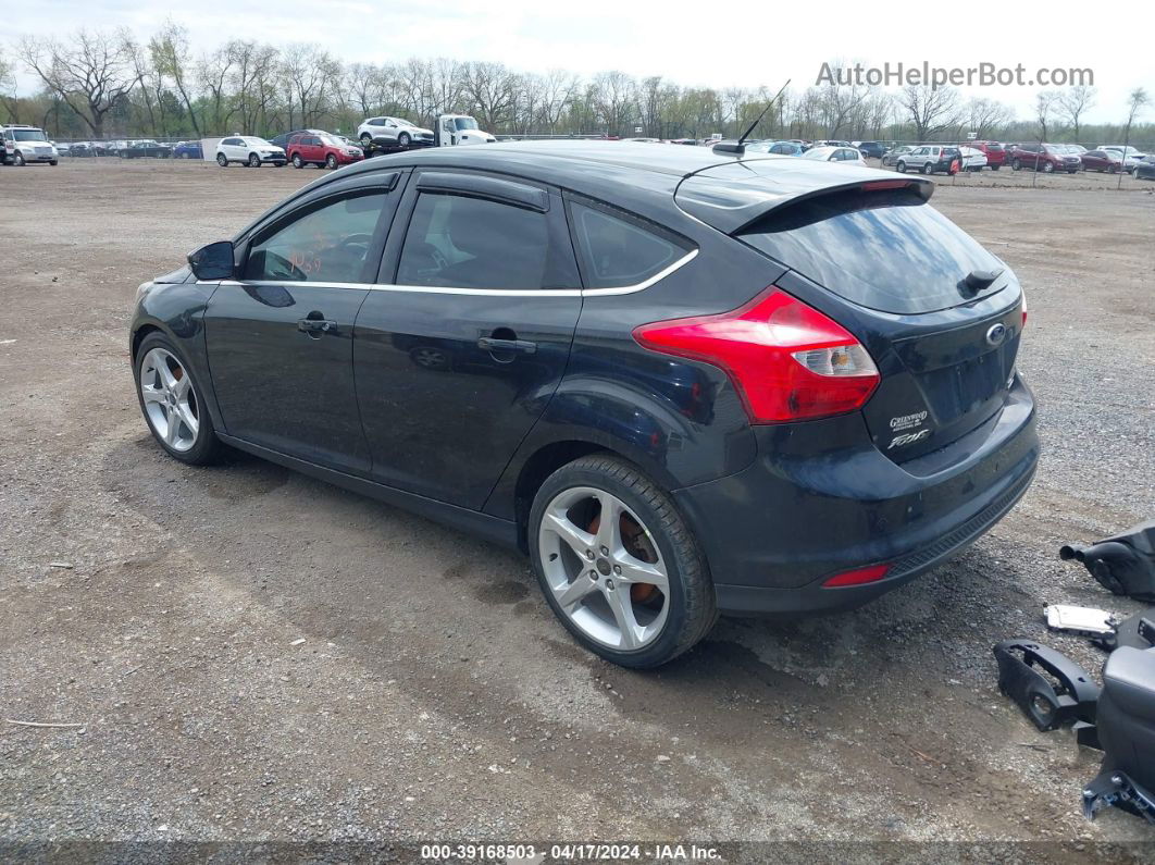 2013 Ford Focus Titanium Black vin: 1FADP3N29DL104697