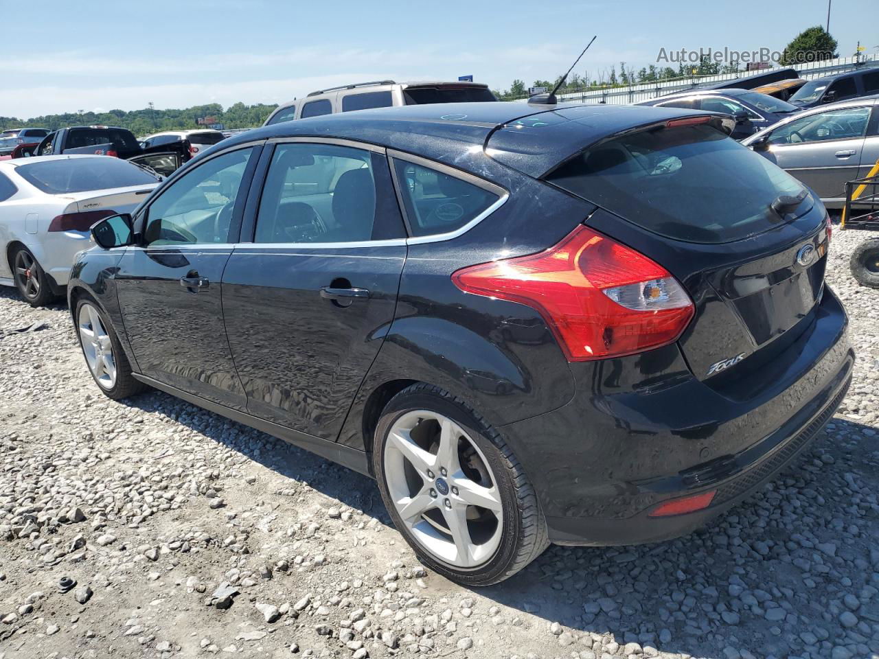 2013 Ford Focus Titanium Black vin: 1FADP3N29DL158209