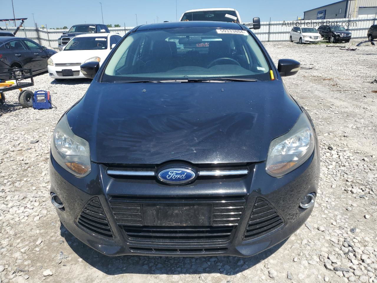 2013 Ford Focus Titanium Black vin: 1FADP3N29DL158209