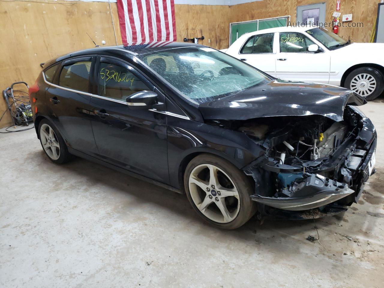 2013 Ford Focus Titanium Black vin: 1FADP3N29DL168531