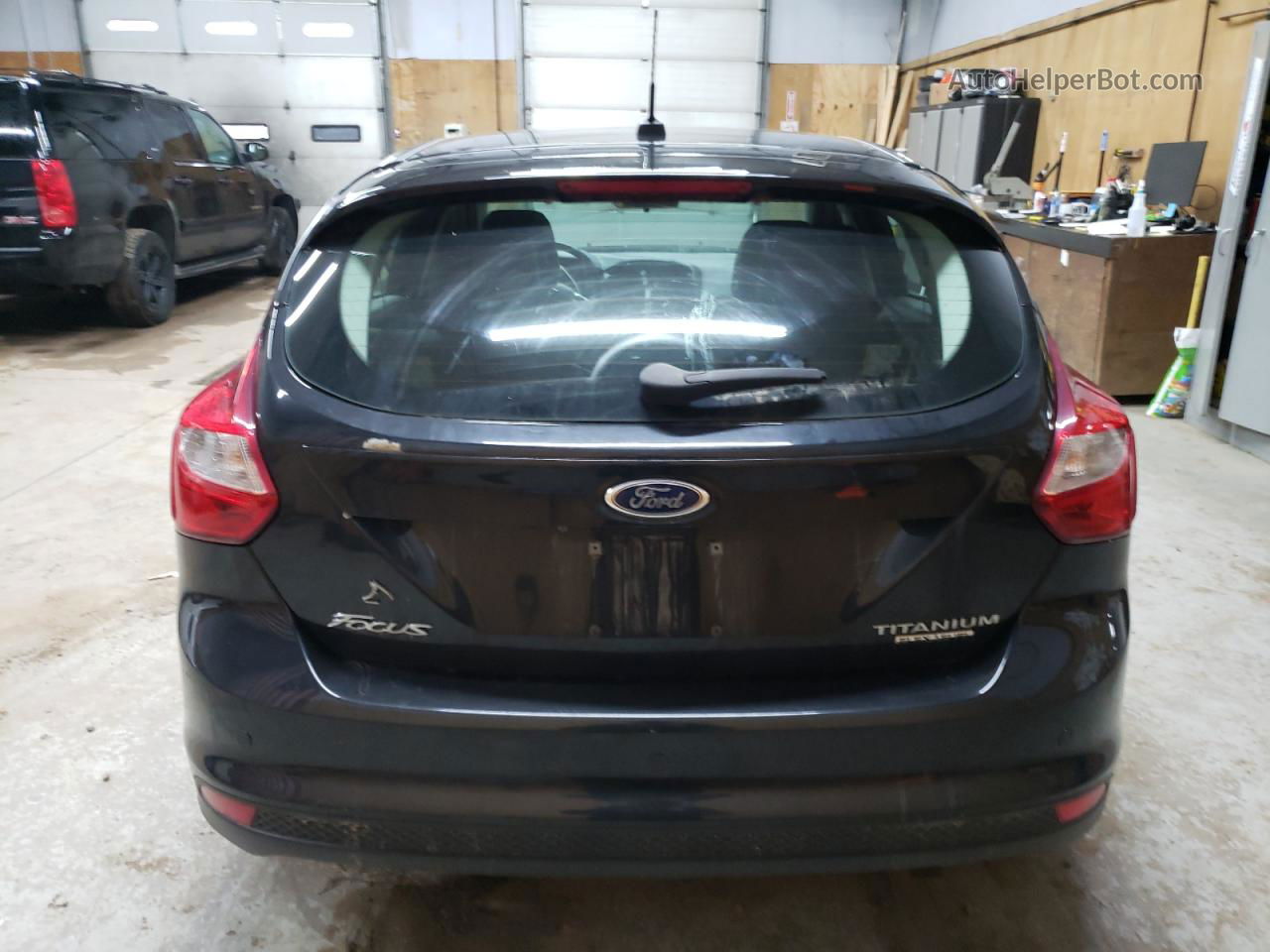 2013 Ford Focus Titanium Черный vin: 1FADP3N29DL168531