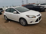 2014 Ford Focus Titanium White vin: 1FADP3N29EL166439