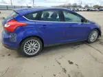 2014 Ford Focus Titanium Синий vin: 1FADP3N29EL363966