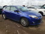 2014 Ford Focus Titanium Blue vin: 1FADP3N29EL427875