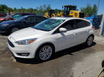 2017 Ford Focus Titanium Белый vin: 1FADP3N29HL314612