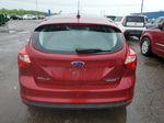 2013 Ford Focus Titanium Red vin: 1FADP3N2XDL150734