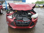 2013 Ford Focus Titanium Red vin: 1FADP3N2XDL150734