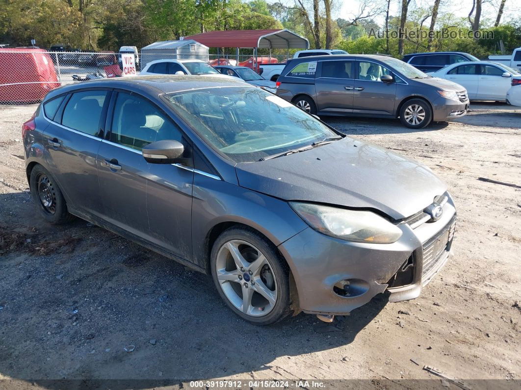 2013 Ford Focus Titanium Gray vin: 1FADP3N2XDL305444