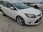 2014 Ford Focus Titanium White vin: 1FADP3N2XEL137628