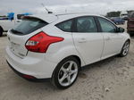 2014 Ford Focus Titanium Белый vin: 1FADP3N2XEL137628