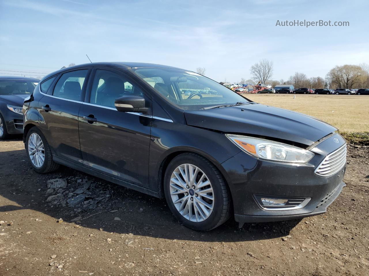 2016 Ford Focus Titanium Black vin: 1FADP3N2XGL276533