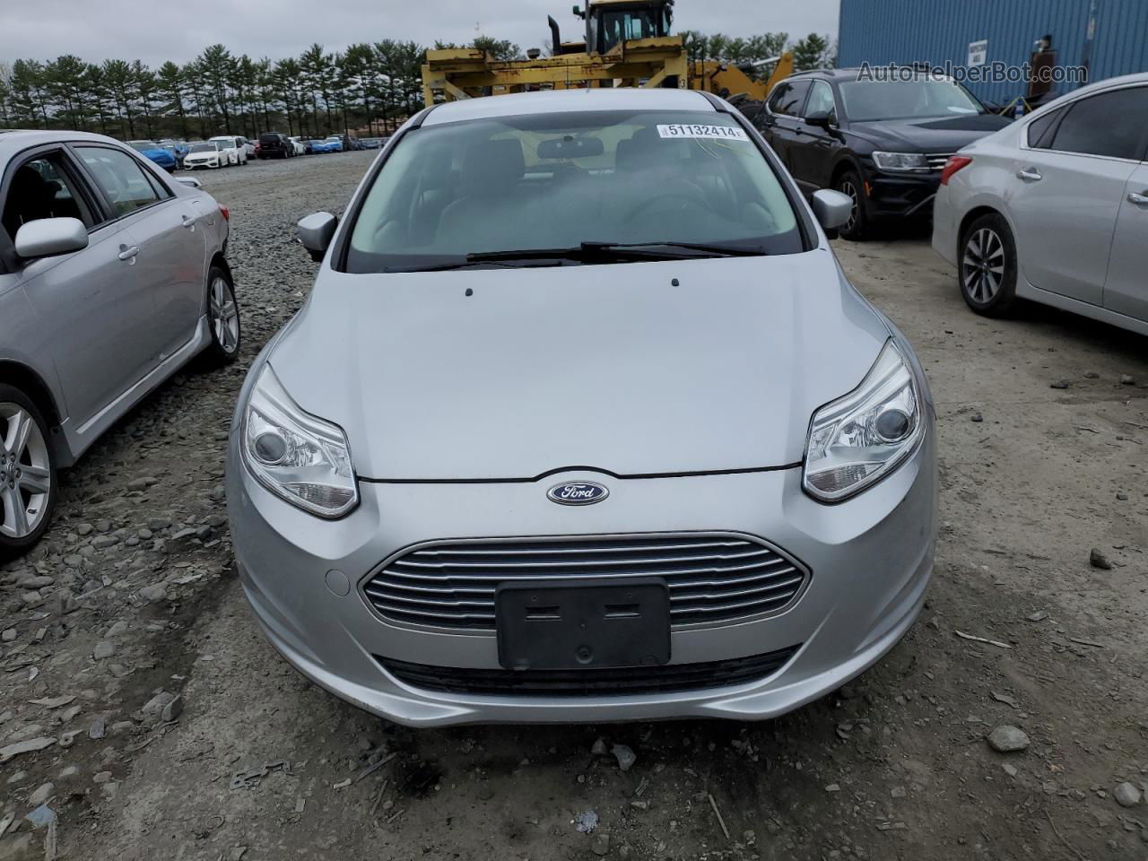 2015 Ford Focus Bev Silver vin: 1FADP3R42FL213940