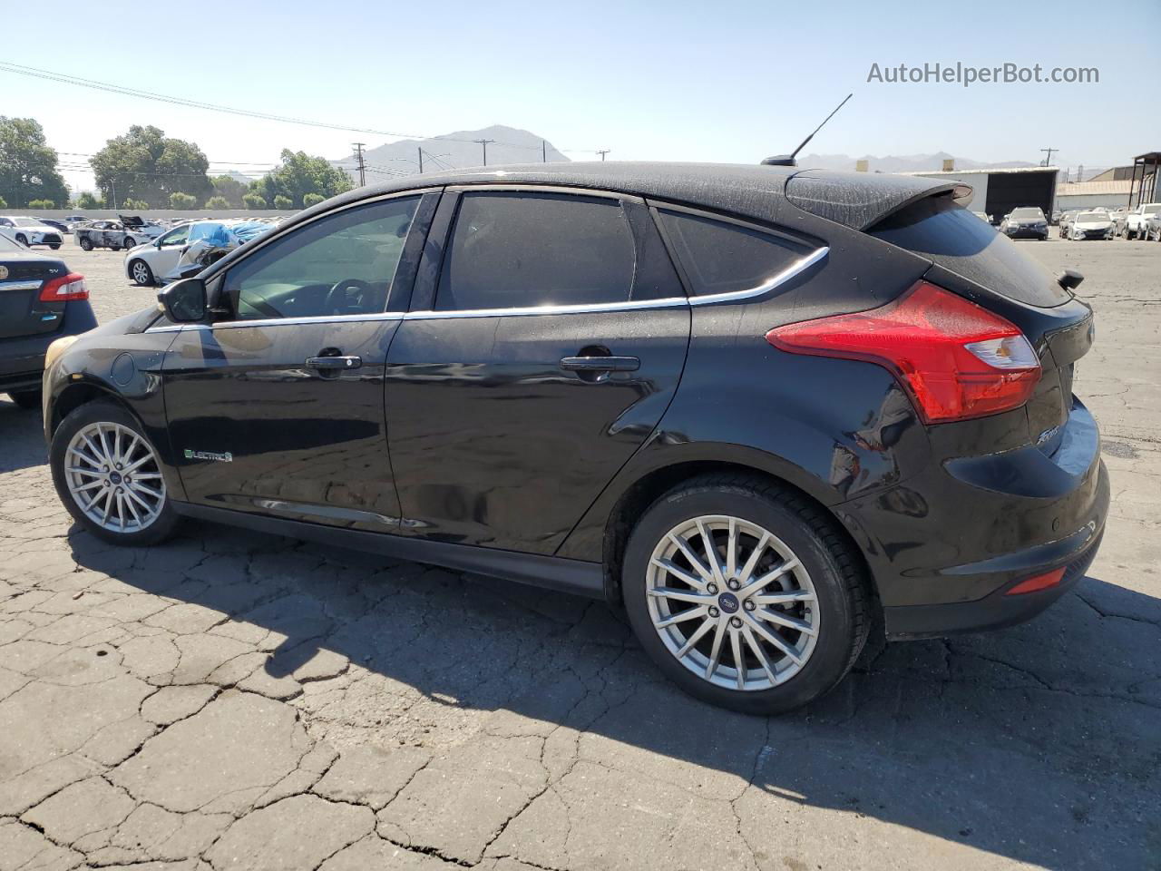 2013 Ford Focus Bev Черный vin: 1FADP3R46DL126040