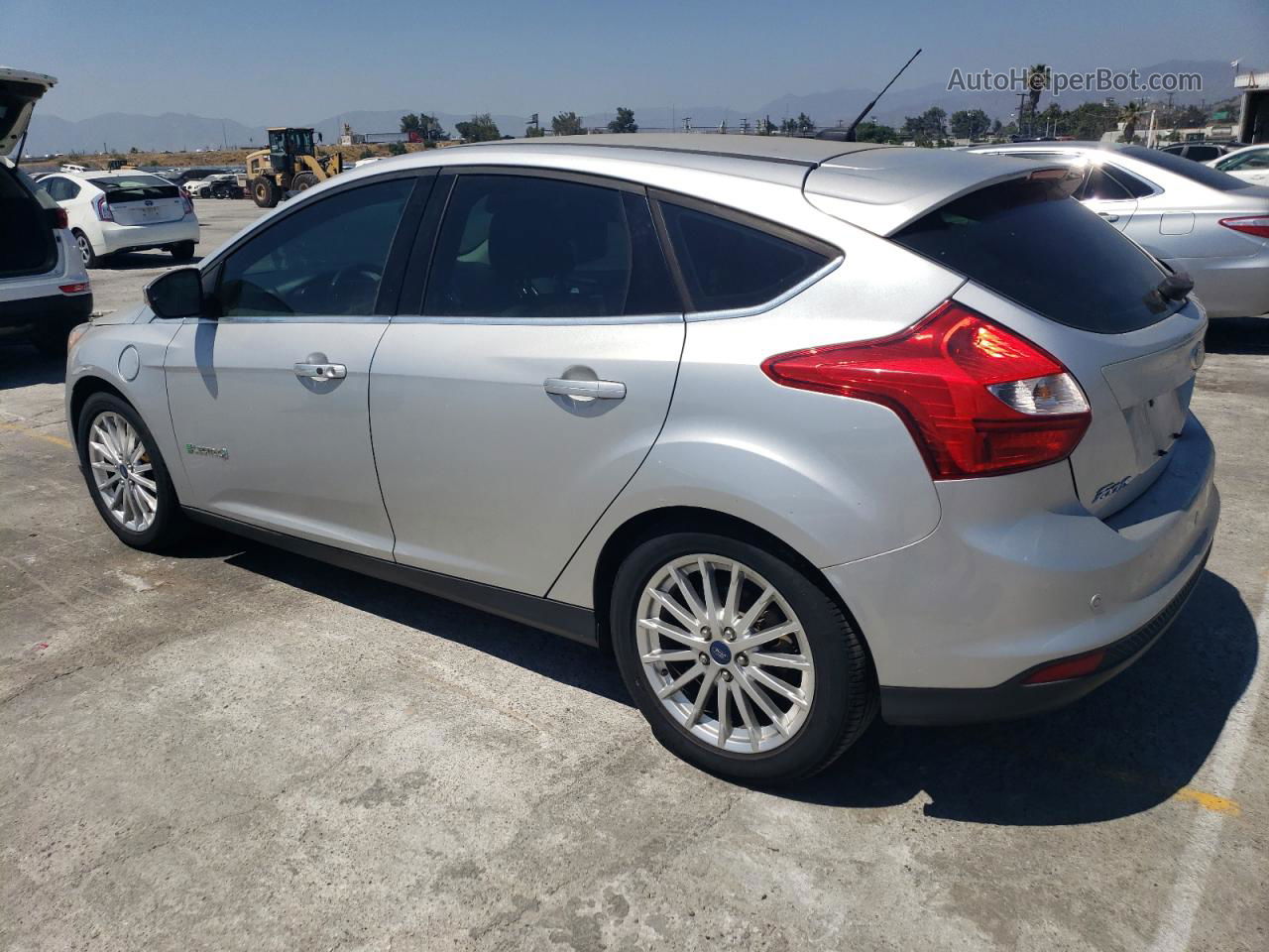 2013 Ford Focus Bev Silver vin: 1FADP3R48DL271628