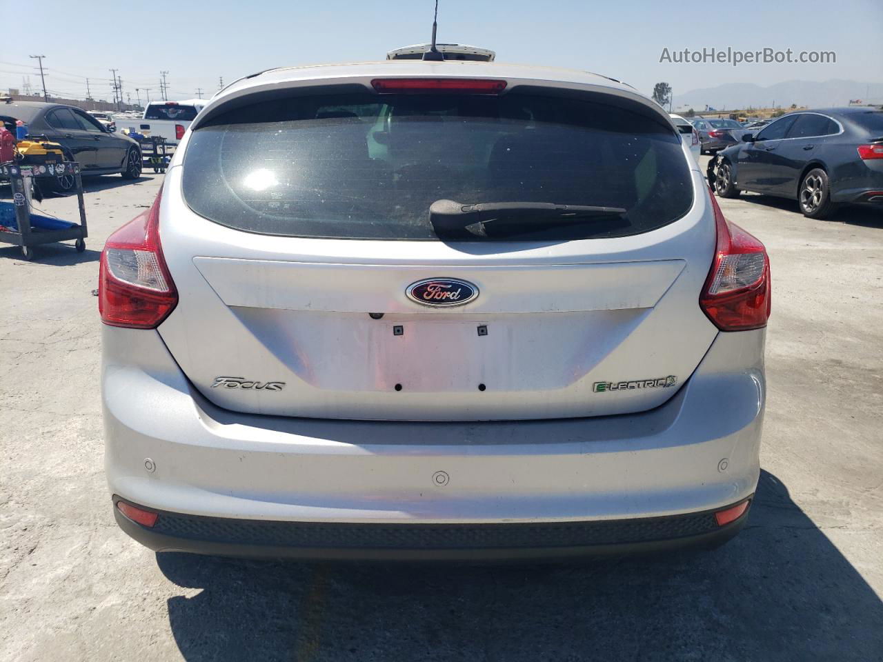 2013 Ford Focus Bev Silver vin: 1FADP3R48DL271628