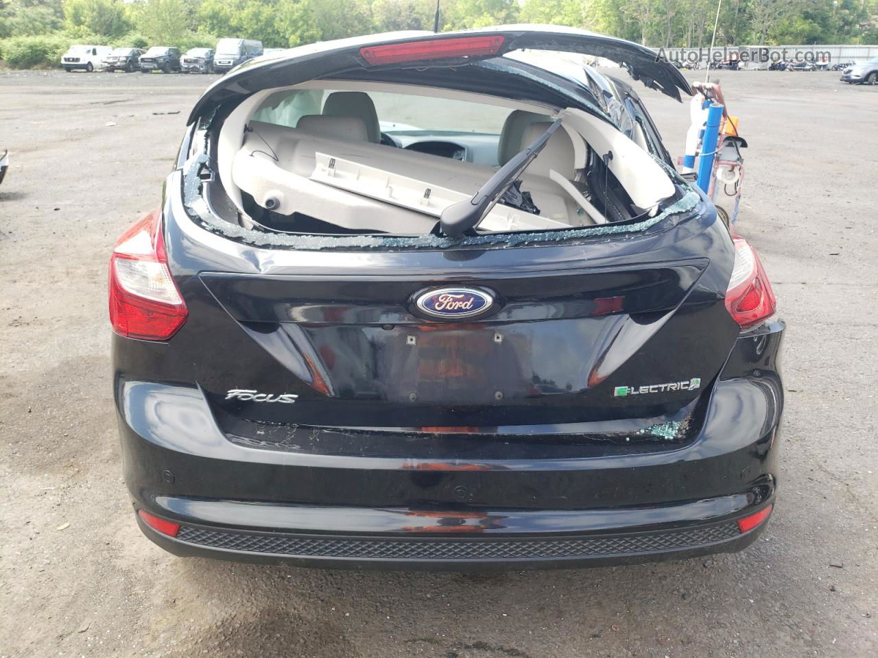 2014 Ford Focus Bev Black vin: 1FADP3R49EL134439