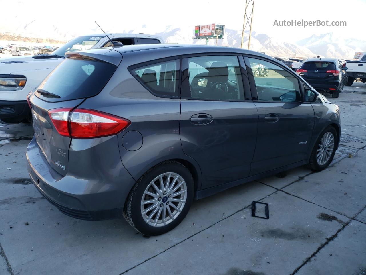 2013 Ford C-max Se Gray vin: 1FADP5AU0DL503565