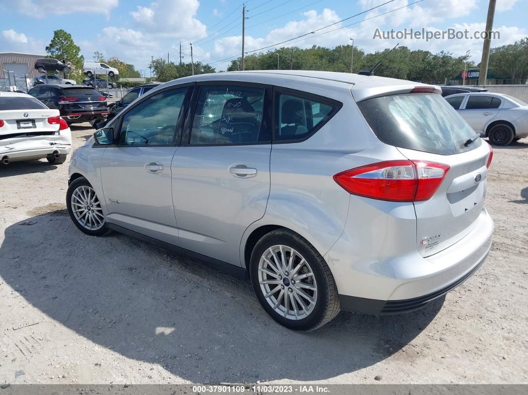 2013 Ford C-max Hybrid Se Silver vin: 1FADP5AU0DL508829