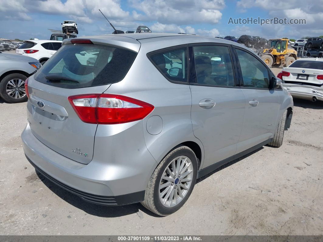 2013 Ford C-max Hybrid Se Silver vin: 1FADP5AU0DL508829